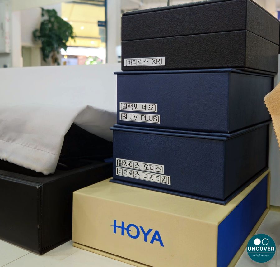 누진렌즈 샘플 보관함 - HOYA